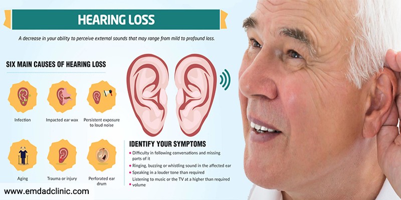دلایل کاهش شنوایی سالمندان